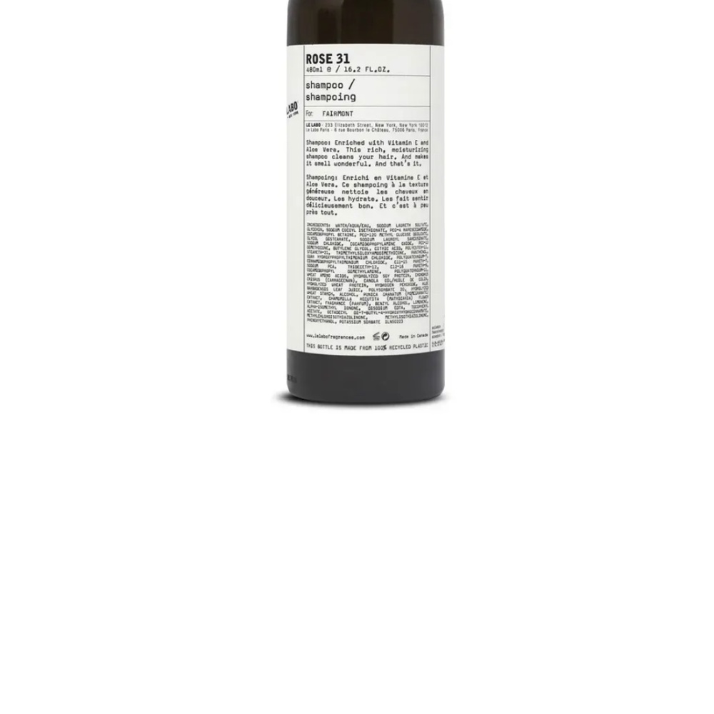 Le Labo rose 31 shampoo jumbo 480ml